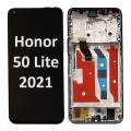 Huawei Honor 50 Lite (2021) LCD / OLED touch screen with frame (Original Service Pack) [Black] H-233